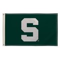 Baseballbeyond Corps 810003MSU-003 3 x 5 ft. Michigan State Spartans NCAA Flag BA340617